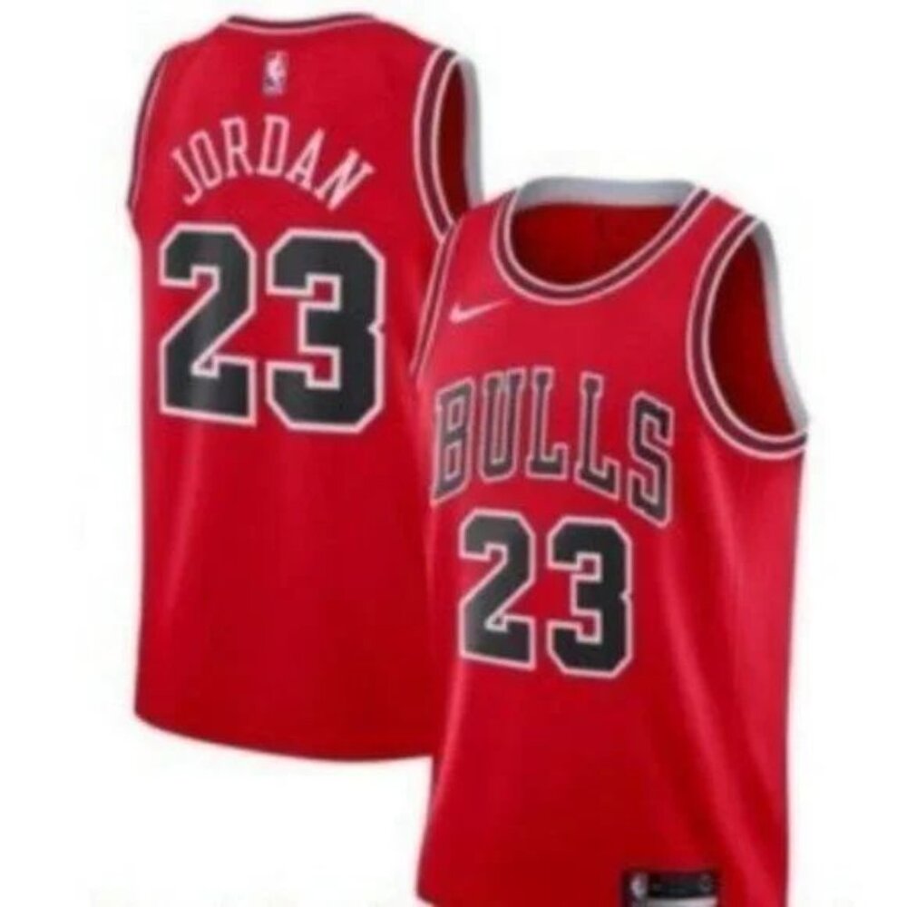 Youth Chicago Bulls #23 Michael Jordan Jersey Red
